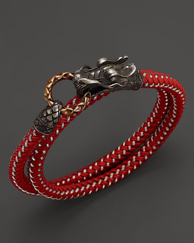 Double Wrap Dragon Bracelet