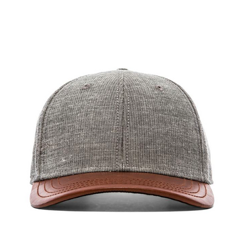 Leather Brim Cap