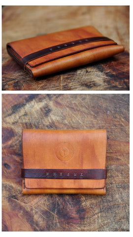 Leather Strap Wallet